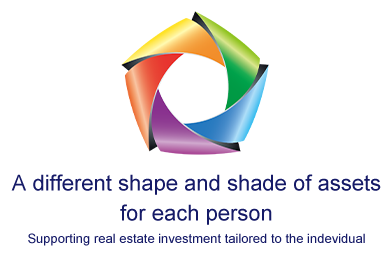 A different shape and shade of assets for each person. Supporting real estate investment tailored to the individual.